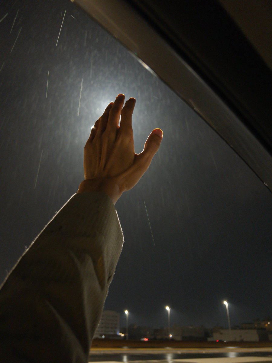 ليـلة مطر ..