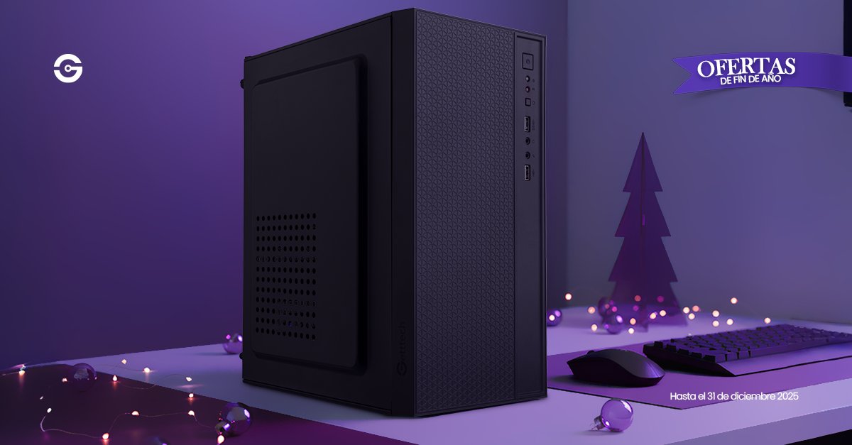 Tu PC lista para 2026 con el Gabinete Cubik S + Fuente 550W.🚀
Compacto, fresco y perfecto para cualquier escritorio.
Optimiza tu espacio hoy en getttech.mx

#Getttech #GabinetePC #PCBuild #FinDeAñoTech