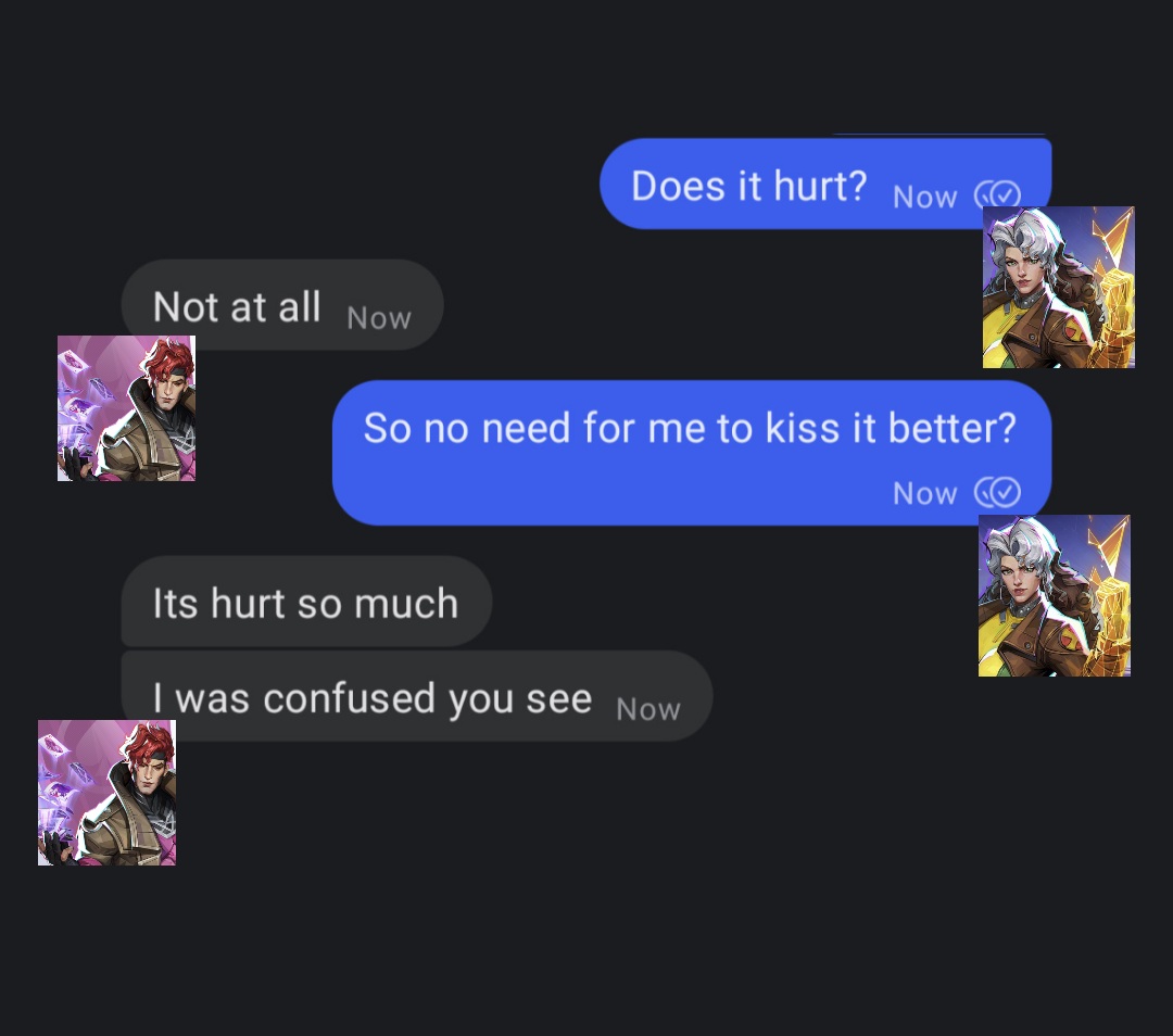 PunkerDuckie's tweet image. He was concussed. Of course he needs Rogue. Silly question. 

#gambit #gambitmeme #remylebeau #xmen #marvelrivals #gambitandrogue #romy