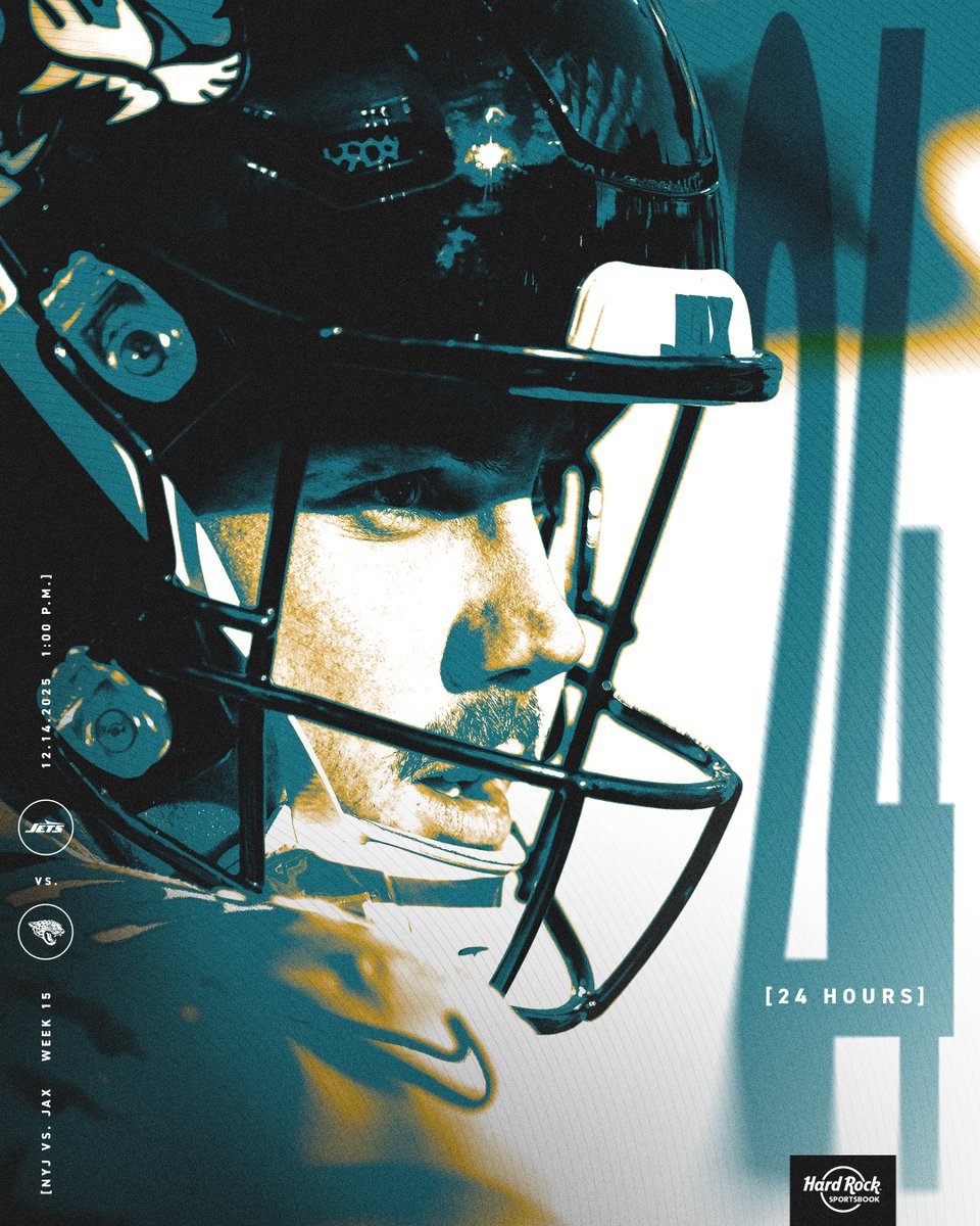 Waiting for the ball drop.
@HardRockBet | #NYJvsJAX