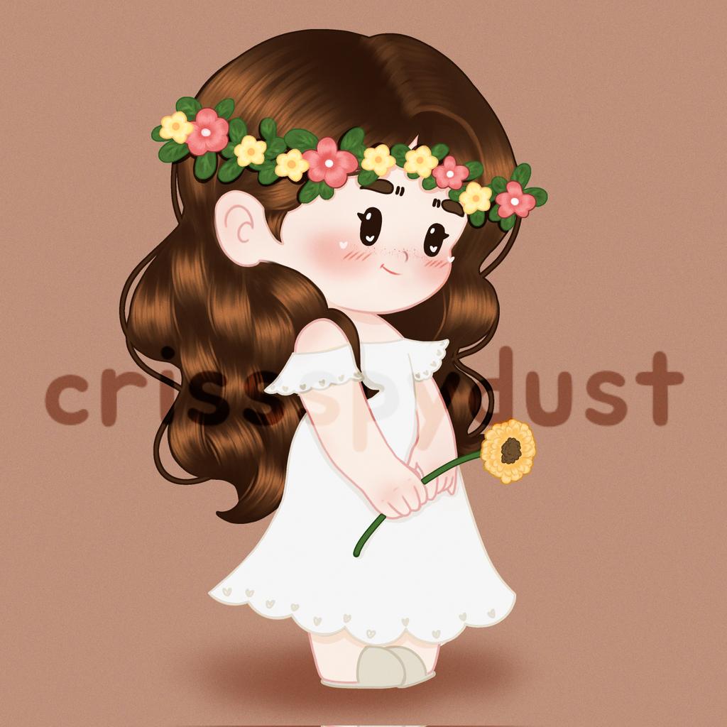 Soleil Chibi last minute change, parang mas cute naka smile