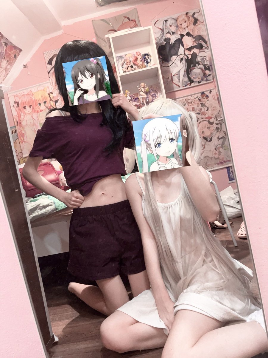 meari_1705's tweet image. cosplaying with @yukatherat !! 
#shoujoramune