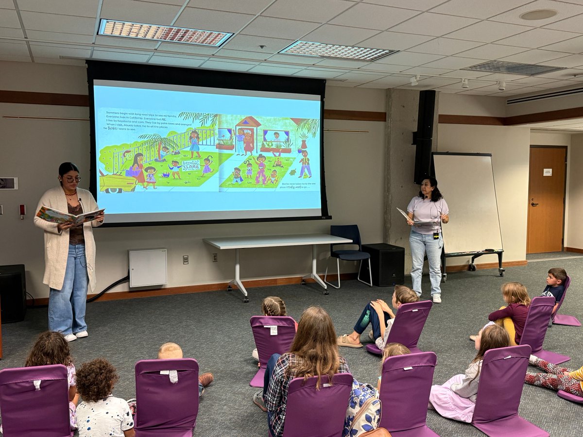 This Saturday, Dec. 13, 2-2:30pm, join us at the Manhattan Public Library for CUENTA CUENTOS! Bilingual Story Hour, hosted by Dr. Nazario and our Spanish graduate and undergraduate students. This is a great way to meet Spanish speakers and use your Spanish in our community!
