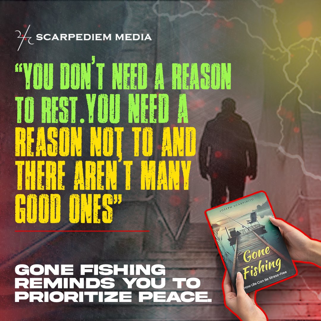 ✨ You don’t need a reason to rest — you just need the courage to choose peace. Gone Fishing is your reminder to slow down and breathe. 🌿🎣

#PrioritizePeace #GoneFishing #FindYourCalm