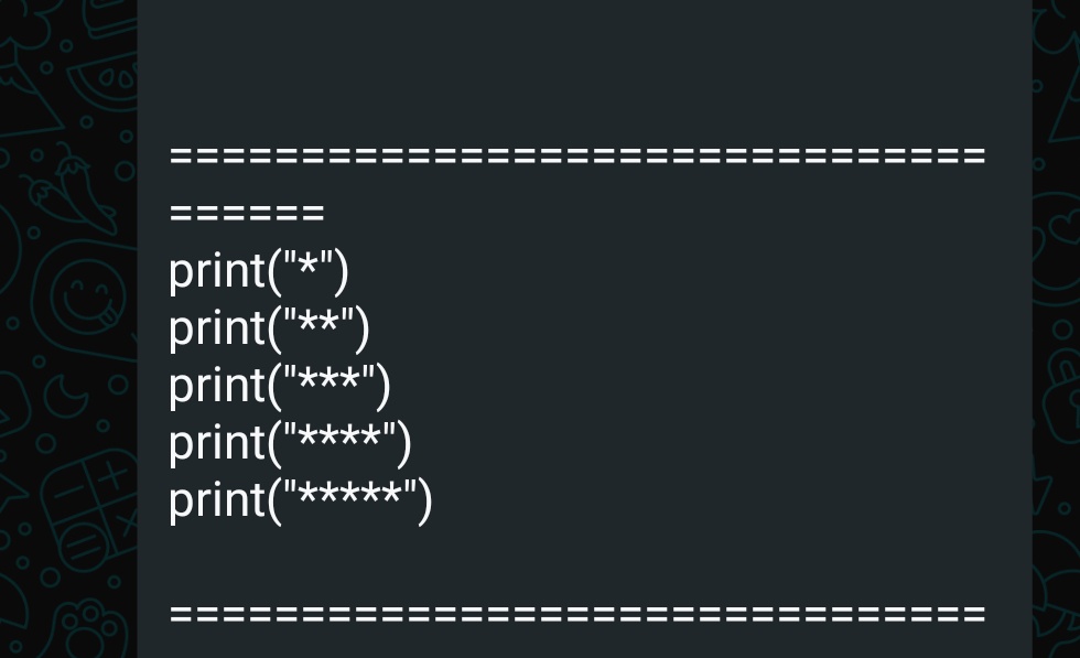 Karam_Reda2's tweet image. بضحك فشخ ع عبثيات الكلية 
المفروض دا سؤال Pyramid بسيط ل تطبيق ع nested loop  
العيال فاهمة ان المهم في العملي ال output يطلع و خلاص
انا مش متخيل رد فعل المعيد او الدكتور لو شافه