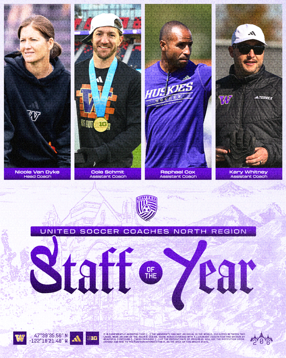 UW_WSoccer's tweet photo. No better group to lead the women of Washington 👏

📰 https://t.co/q8ceCmmHmS https://t.co/GhRLeBtbCQ