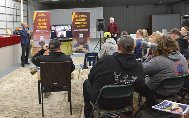 DanitaBye's tweet photo. Thank you to Mary Kilen at the Mountrail County Promoter for writing this article on CCA (Christian Crossroads Academy) 's progress in Stanley.
 
 Read the article HERE: https://t.co/dKSu5Av75K https://t.co/qvMJLRuB1D