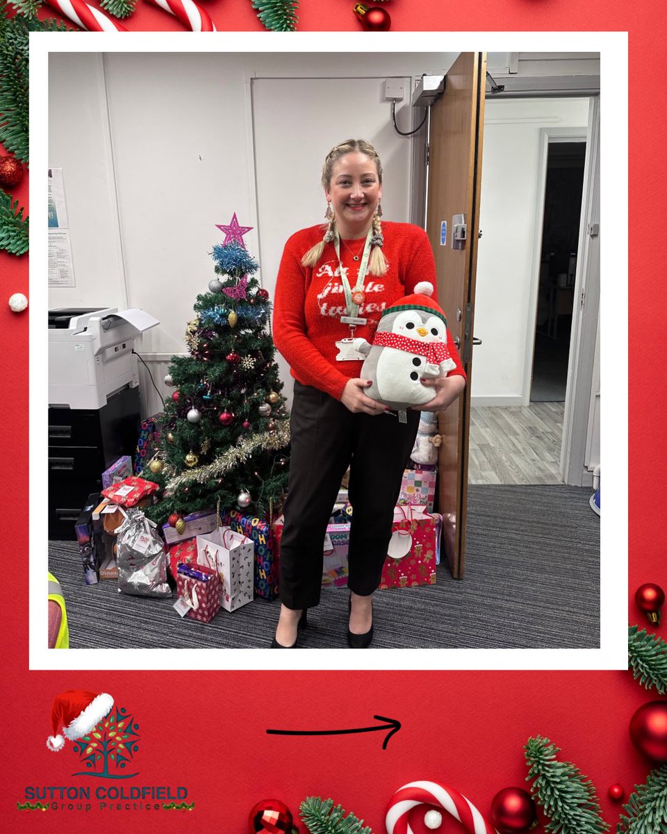 _SCGP_'s tweet image. We’re celebrating Christmas Jumper Day and supporting the Batten Disease charity — all while rocking jumpers that could probably be seen from space! 🛰️
Tell us… how fabulous was your Christmas jumper today? 👇🎁
#christmasjumperday #battendisease #suttoncoldfieldgrouppractice