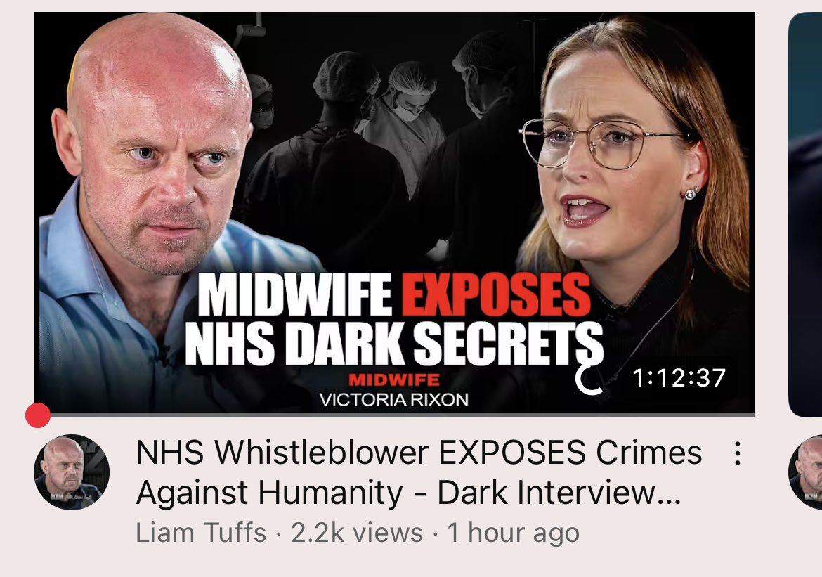 Victoria_Rixon's tweet photo. Watch &amp; share my experience as a midwife &amp; whistleblower. @liamtuffs1 

https://t.co/zHDtZ7xzHJ https://t.co/r4MQ7RNYOH