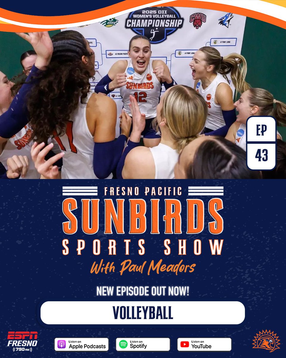 TUNE IN 🎙️ Just days after their season ended in the sweet 16, head coach Kelsee Montagna and four-year standout Cambria Waites of <a href="/FPUvball/">FPU Volleyball</a> joined host Paul Meadors in the ESPN Studios to break down the incredible and historic season!