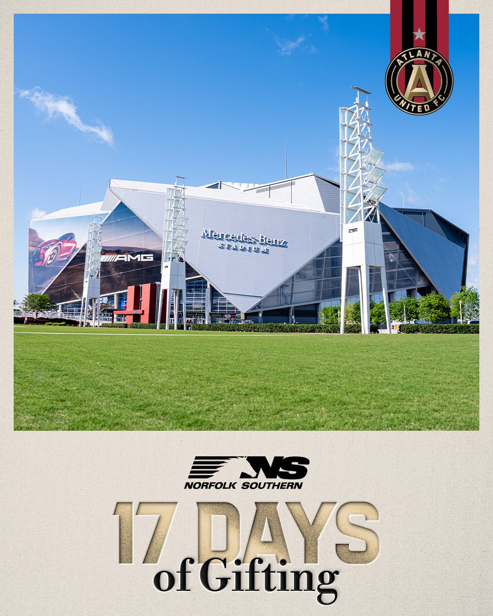 Come and take a look around 🙌

𝐃𝐚𝐲 𝟏𝟏 brings you on a tour of the award-winning Mercedes-Benz Stadium! Like, RT, and drop a 🏟️ for a chance to win.