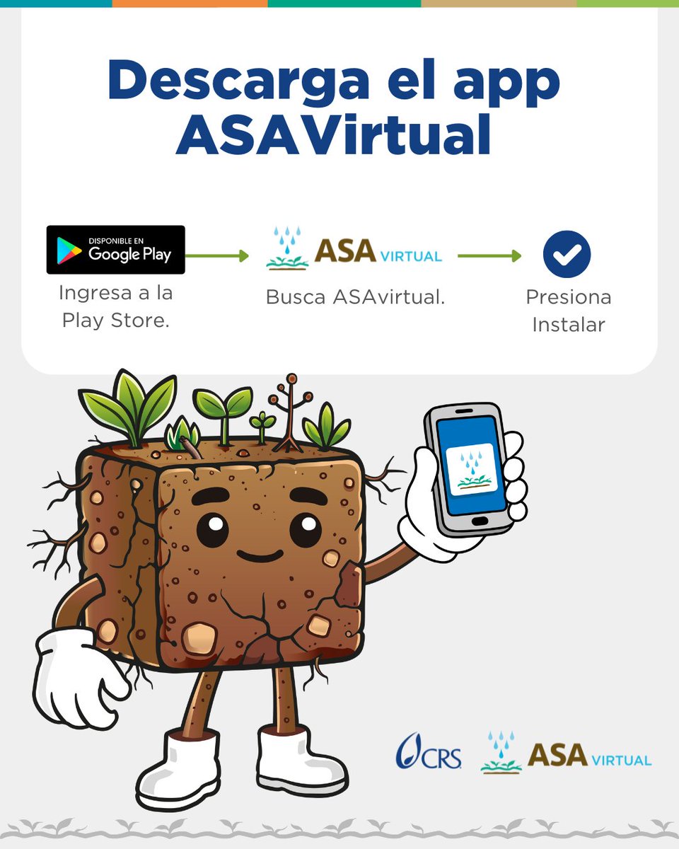 📲 ¡Tu aprendizaje ahora cabe en tu bolsillo!
Terroncito te invita a descargar la app ASAvirtual y estudiar donde estés.
🌱 Accede a tus cursos al instante, aprende sin horarios y lleva tu progreso siempre a mano.
Descárgala y empieza hoy. #ASAvirtual #TodosSomosASA #CursosGratis