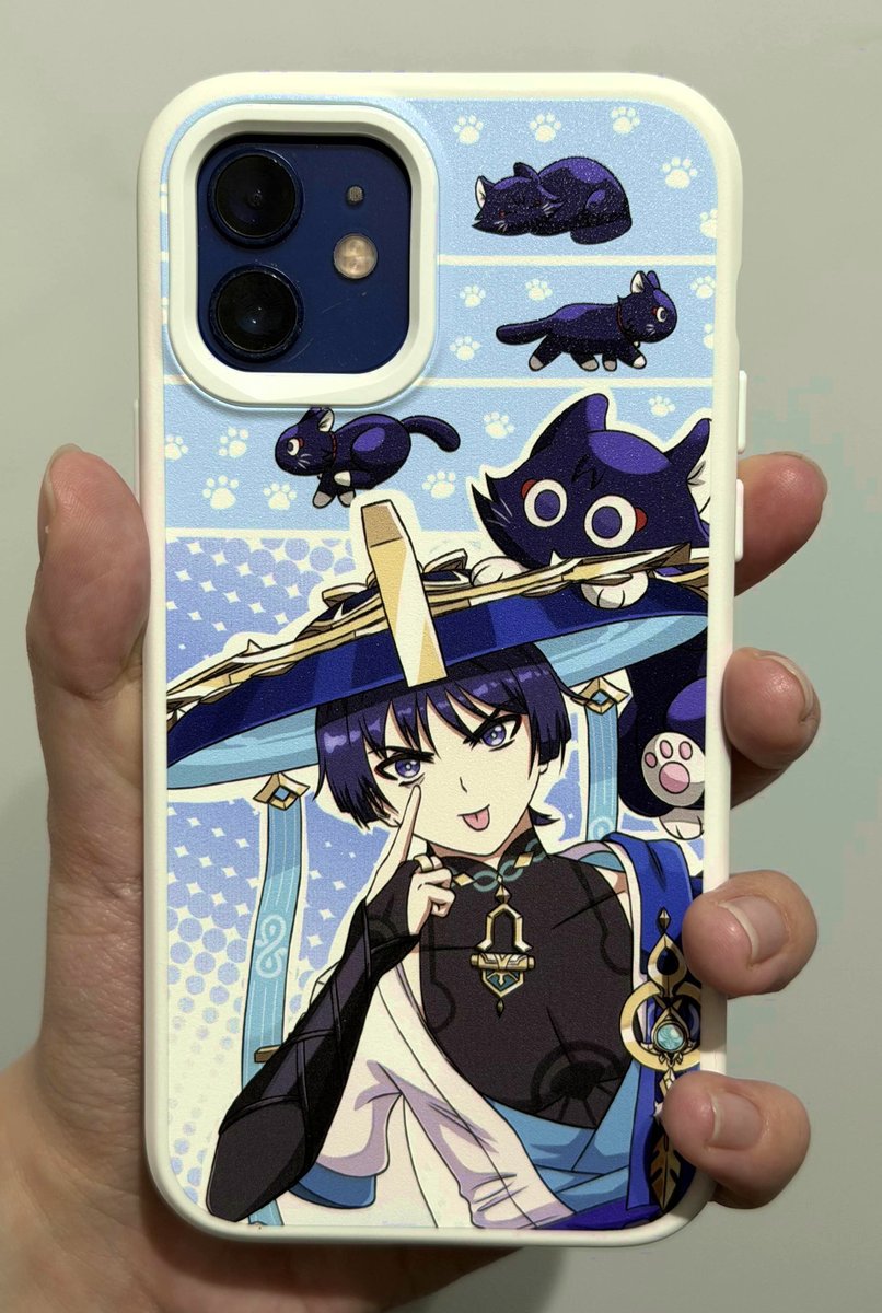 ECrystalica's tweet photo. I made my own Scara phone case, and I'm so happy with how it turned out ;0;

#scaramouche #wanderer https://t.co/DHLIiqpaUe