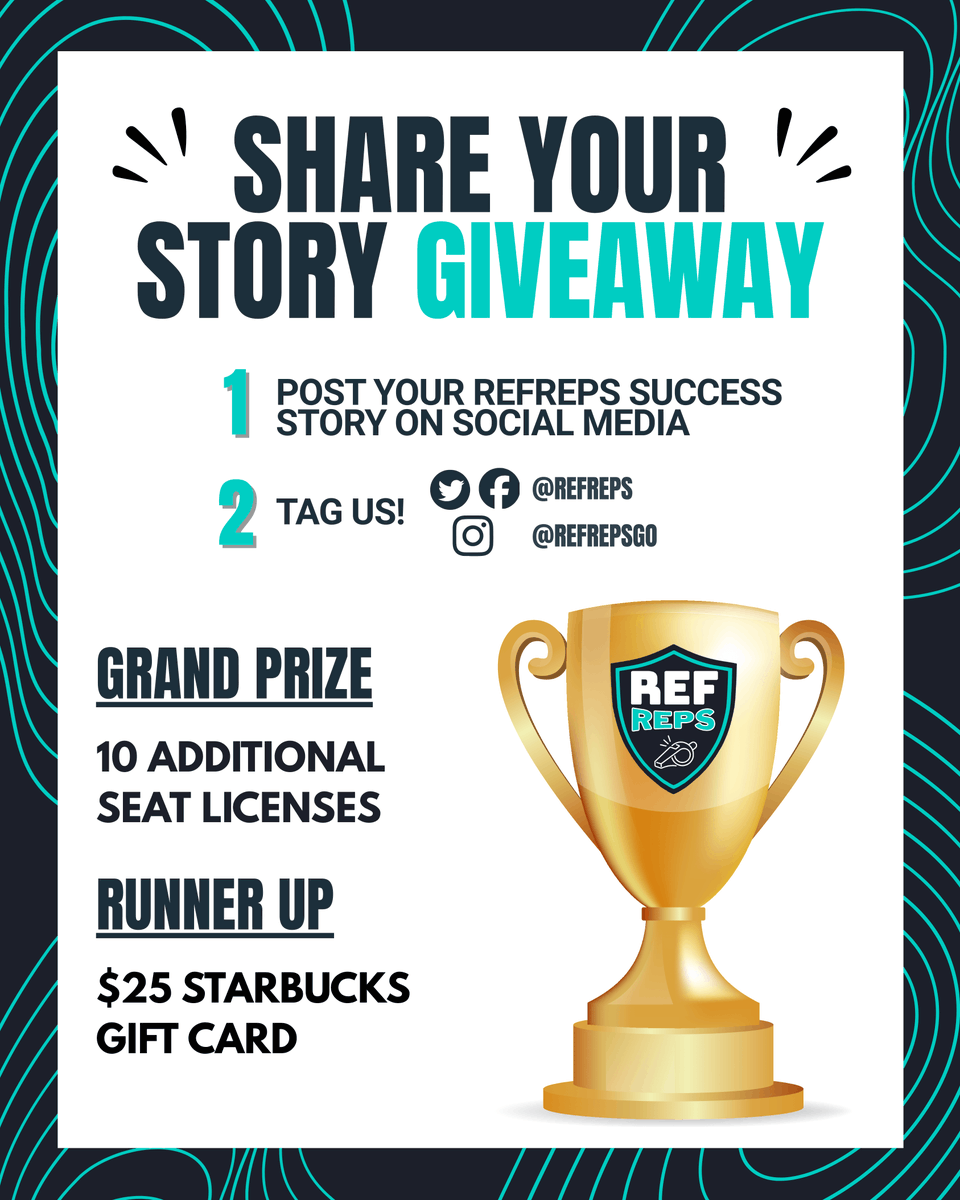RefReps's tweet image. Don't forget: tomorrow is the last day to participate! Post your RefReps success story and tag us for a chance to win more seats for your class or a Starbucks gift card!

#RefReps #ShareYourStory #Giveaway