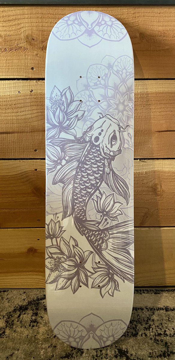 KalikaGraphisme's tweet image. ◽️Nouvelle Planche de skate Carpe Koi ! Disponible sur commande sur la boutique en ligne  ou à retrouver sur mon stand ! 

◼️N’ hésitez pas à me contacter en Mp ! 
#illustrationart #japan #skate