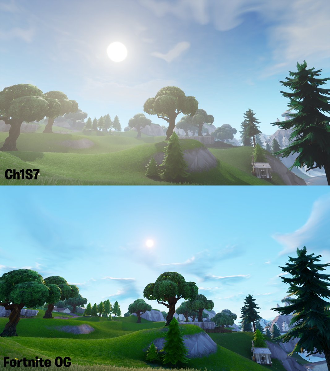 FNPhotixel's tweet image. PLEASE start pushing to get the skybox/todm changed!!! It's a really big part of this season and we need it to look beautiful! #Fortnite #FortniteOG