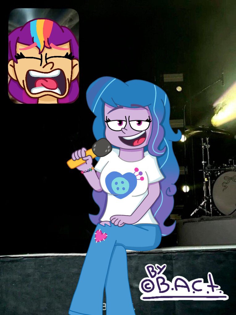 Su bella voz enamora a las alicornios de su alrededor 🎵
-----------------
Her beautiful voice charms the alicorns around her 🎤
#MyLittlePony #EquestriaGirls #IzzyMoonbow #SunnyStarscout #Moonscout #MLPfanart #FanArt