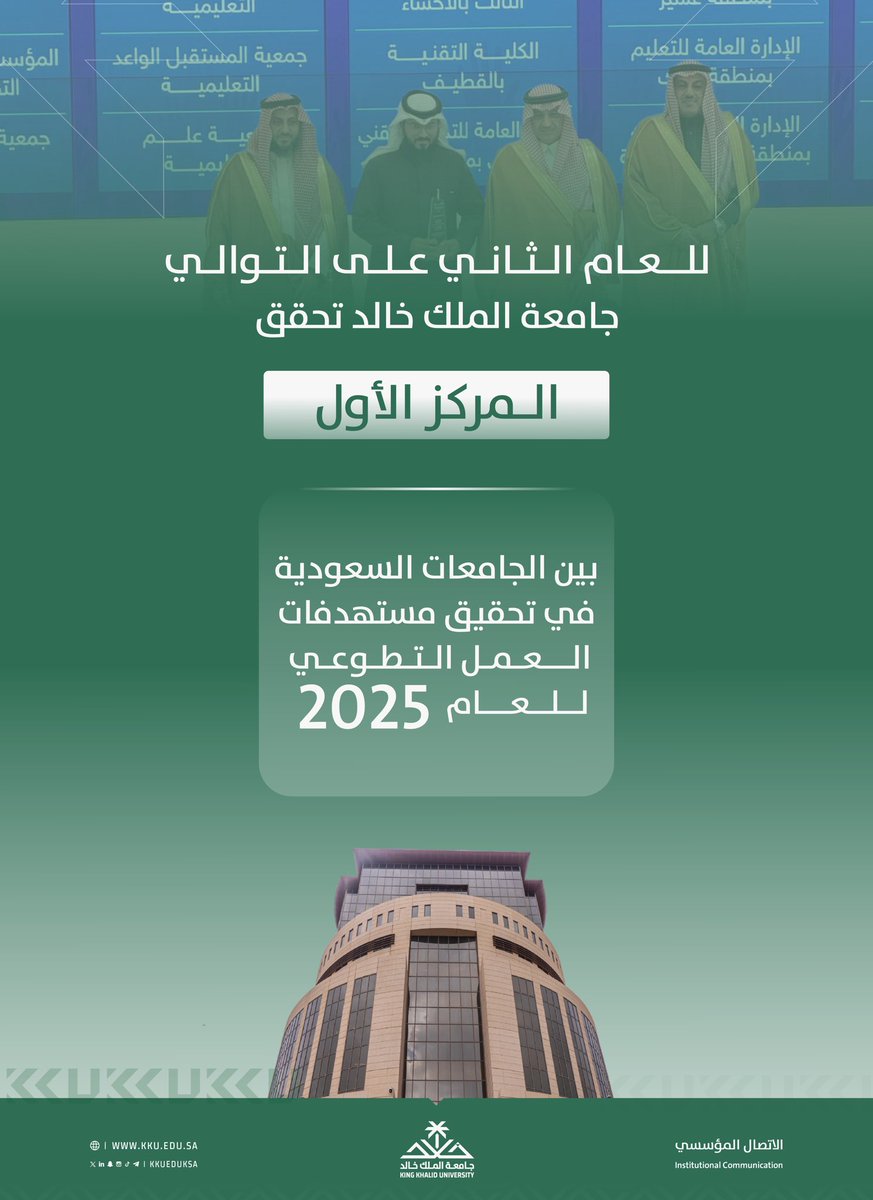 جامعة الملك خالد tweet media
