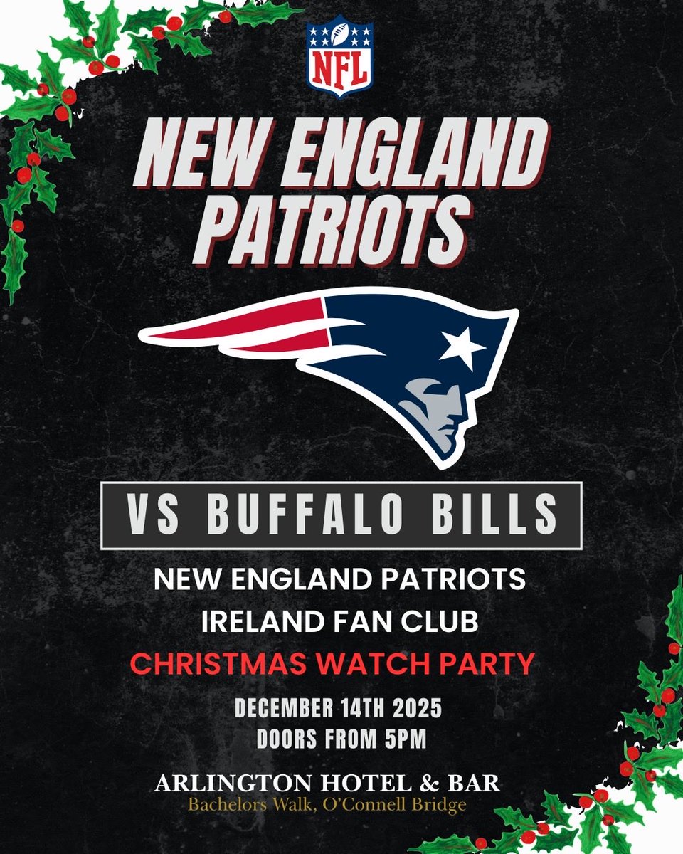 New England Patriots Ireland tweet media