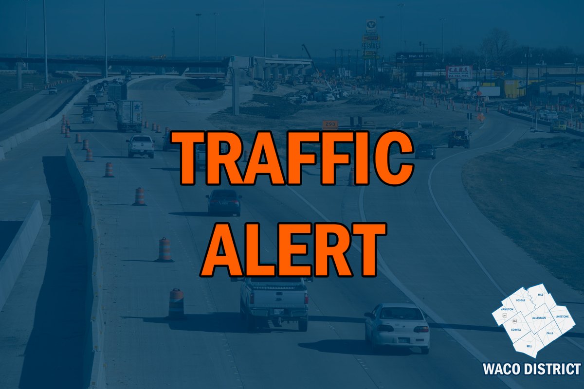 HILL COUNTY | Next week, there will be various lane closures on I-35 southbound throughout Hill County. These lane closures will allow crews to safely perform large green Interstate sign changes. Closures will occur primarily during the daytime.