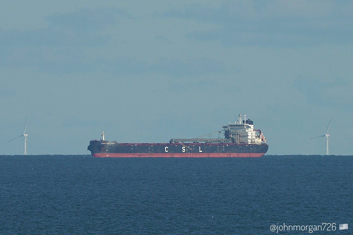 johnmorgan726's tweet image. The #SelfDischargingBulkCarrier PAUL E. MARTIN, IMO:9600970 en route to Baltimore, Maryland @BShipspotting @BaltoChes flying the flag of *The Bahamas 🇧🇸. #CanadaSteamshipLines (#CSL) #PaulEMartin