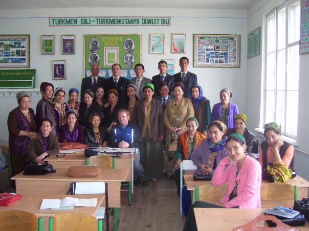 UWInternational's tweet photo. Michael Cavey, a UW–Madison alumnus, shares how taking a chance on the Peace Corps in Turkmenistan led to a distinguished career as a U.S. diplomat. Read more about his story → https://t.co/I1zkS3Ze4M #PeaceCorps #BadgerAlumni #CareerPath #InternationalService https://t.co/XFqHCurlgM