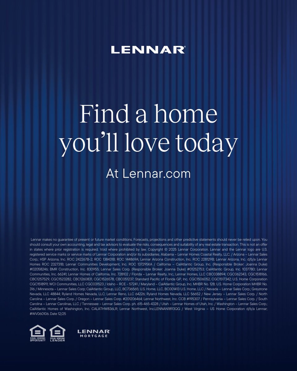 LennarIndy's tweet photo. BIG NEWS: Rates just got cut, making now the best time to buy.†  Beat the rush and lock in your savings today. https://t.co/nJDB1hksTz