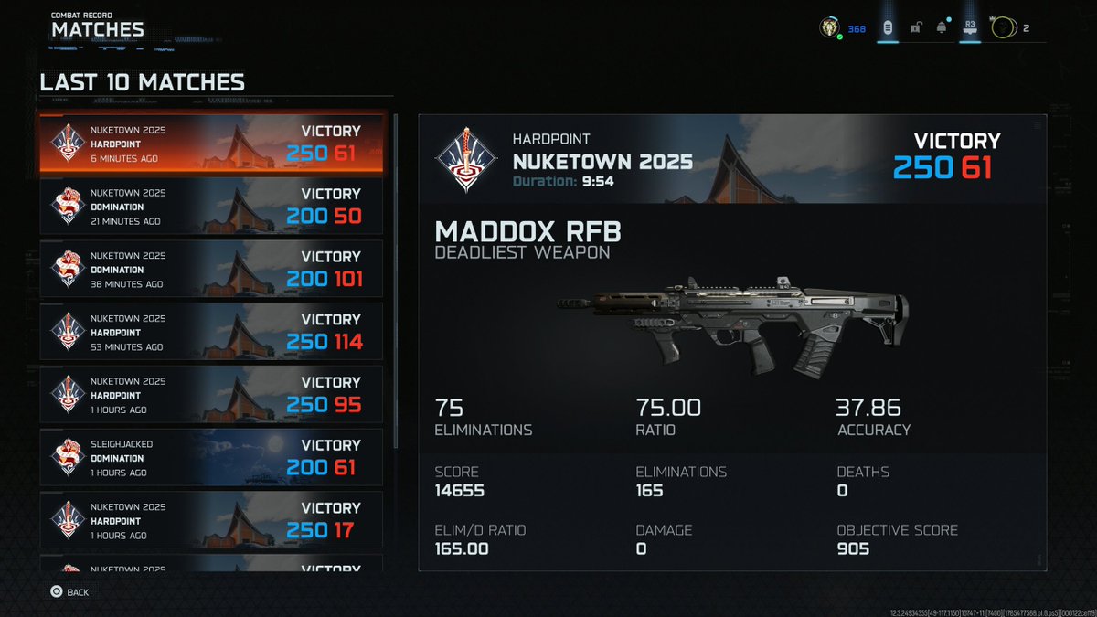 HIGHEST FLAWLESS GAME WORLD RECORD on BLACK OPS 7

165 - 0