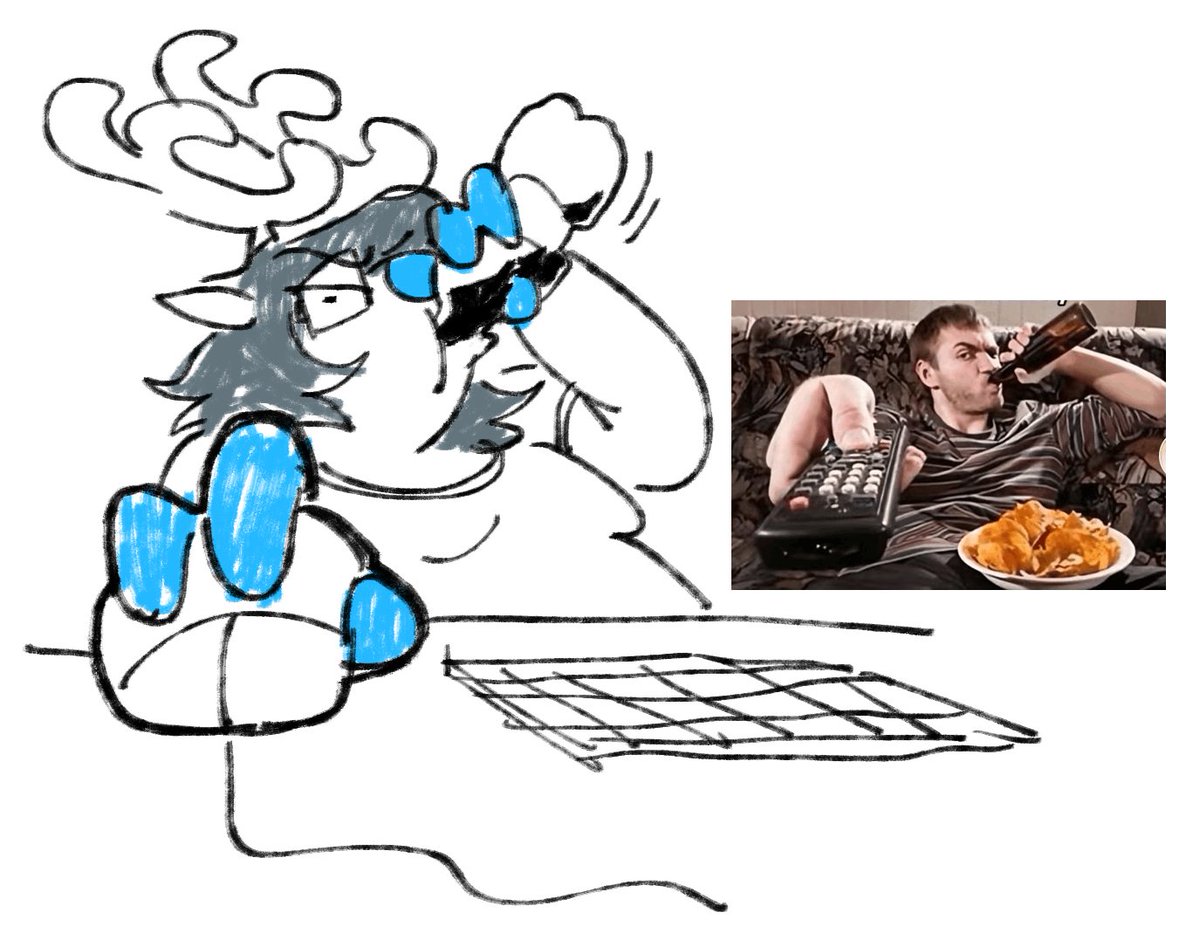 laughed when i realized i was doing exactly this, resting bitch face and all