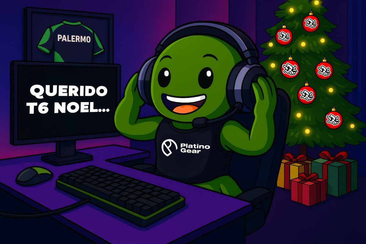 T6esportss's tweet photo. ¡Se vienen las fiestas y @PlatinoGear se puso la 10! 🔥

Subi una foto de tu arbol de navidad en este twet pidiendo a platinoel tu regalo de fiestas 🎄🎅

PUEDEN PEDIR CUALQUIER OBJETO DE LA TIENDA DE @PlatinoGear 🤯

📎: https://t.co/JBvDyqcQVM

Termina el 24/12/2025 🗓️
Tope: $100.000 Ars 💵
¡1 ganador en Twitter y otro en Instagram! 👤
🚨Recuerden que hay envíos en las 24 Hs y que deben estar siguiendo a @PlatinoGear 🚨