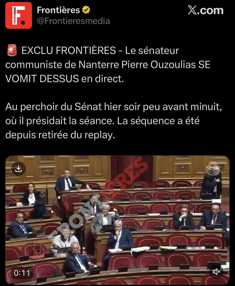 Vous êtes immondes, inhumains, de véritables parasites et je pèse mes mots <a href="/Frontieresmedia/">Frontières</a> 
Pierre Ouzoulias est malade. 
Ce titre doit être éradiquer de la sphère journalistique.