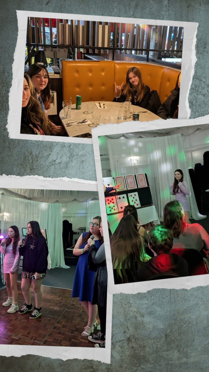 CglenHighSchool's tweet photo. The young carers Christmas party at the Alona hotel and the Carers Rights Day #weareCalderglen #CalderglenCares https://t.co/nXFkwgCO96