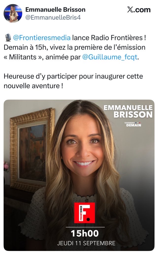 C’est bien de ce média là que vous parlez, Mme Brisson ? Juste pour qu’on comprenne bien.