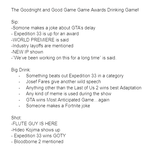 Goodnight and Good Game (podcast) tweet media