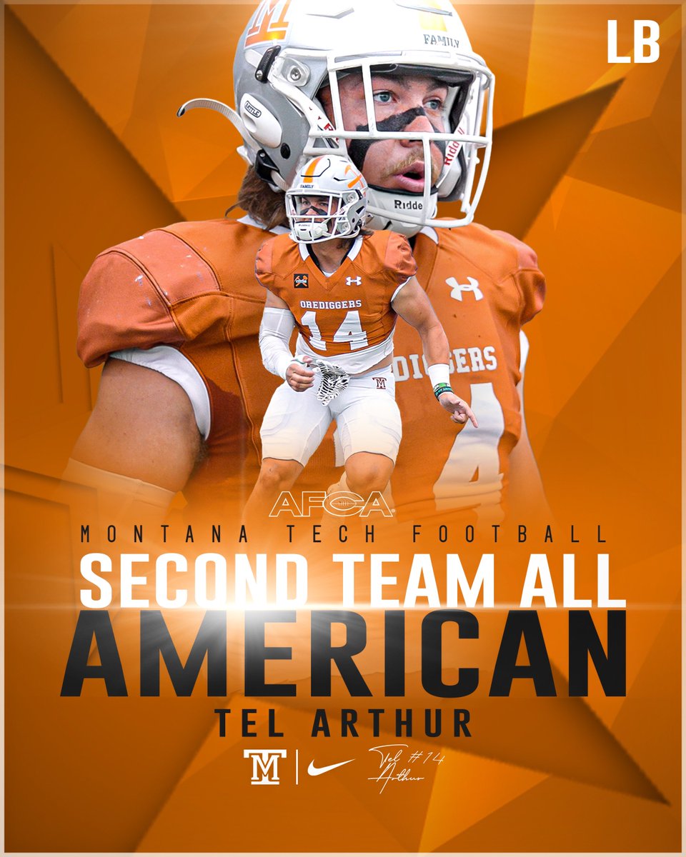 MonTechFootball's tweet image. Huge Congrats to @TorgersonLevi and @TelArthur for being named AFCA All Americans today! Big time honor and very well deserved! Great job fellas!
#Family
#CountOnMe