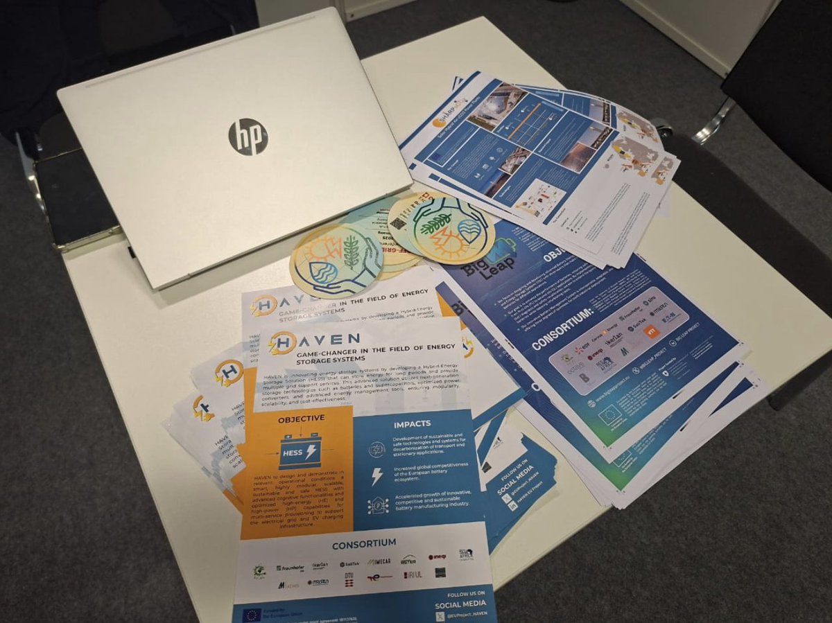 The HAVEN Project joined the OFF-GRID Expo + Conference 2025 in Augsburg, showcasing our modular Hybrid Energy Storage System (HESS) for both on-grid and off-grid applications.

Learn more: havenproject.eu/archivos/4802
#HAVENProject #HESS #EnergyStorage #OffGrid #RenewableEnergy