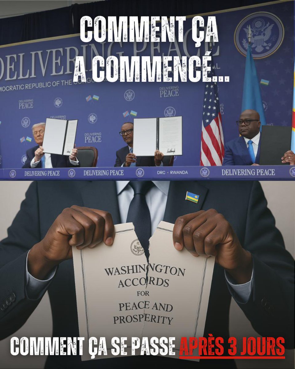 batuapa38042's tweet photo. Kagame cannot deflect responsibility by blaming everyone else.🇷🇼’s long-standing involvement in eastern 🇨🇩 and its support to armed groups have fueled instability and suffering among Congolese civilians.The world knows who has been destabilizing 🇨🇩 and it is not 🇧🇮, but 🇷🇼 itself https://t.co/Kqu4K9Yuui