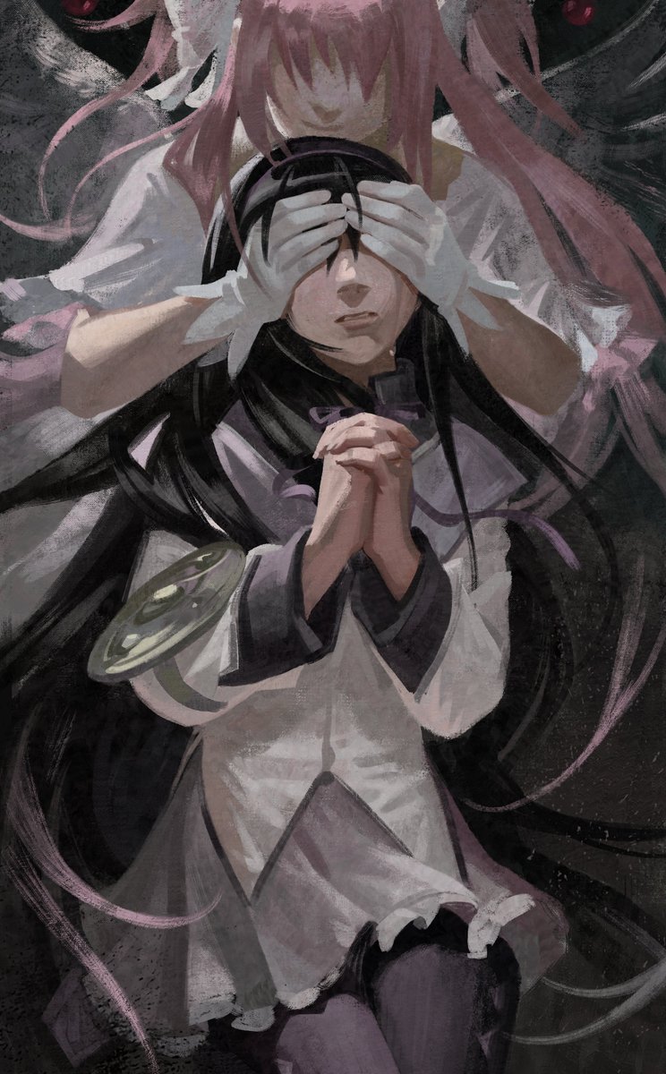 silverheatherr's tweet image. Only Madoka inspires me to make such symbolic art