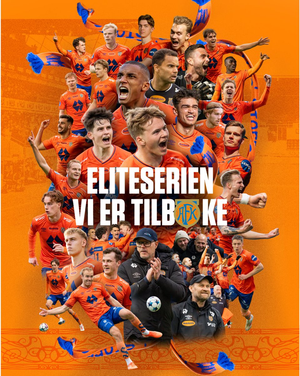 VI ER TILBAKE!! 🥺🧡

Sesongkortet for Eliteserien 2026 er ute nå! 📈🧡
