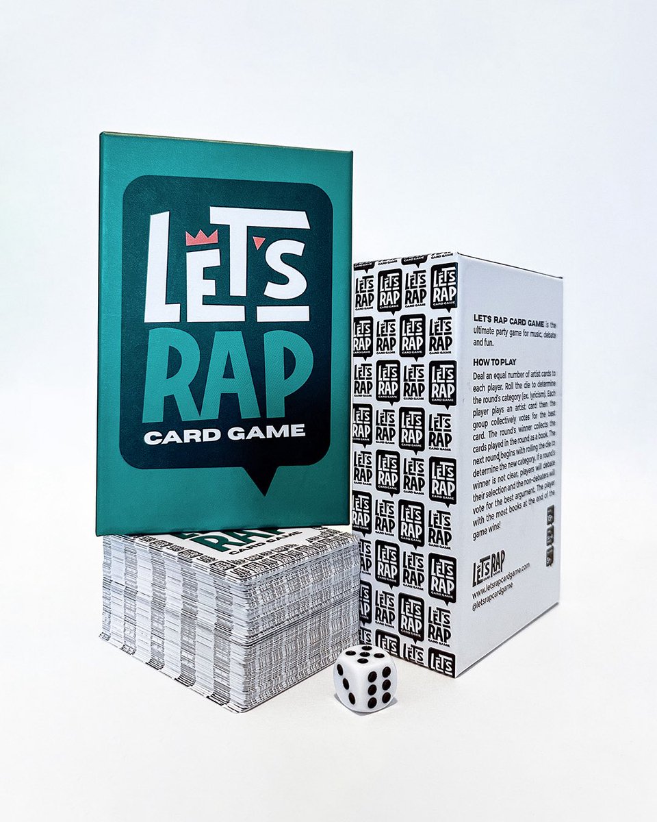 letsrapcardgame's tweet photo. Let’s Rap is officially here, live and ready 🔥

Order yours today! https://t.co/FvDTGiWl0b https://t.co/OvbW78nCQE