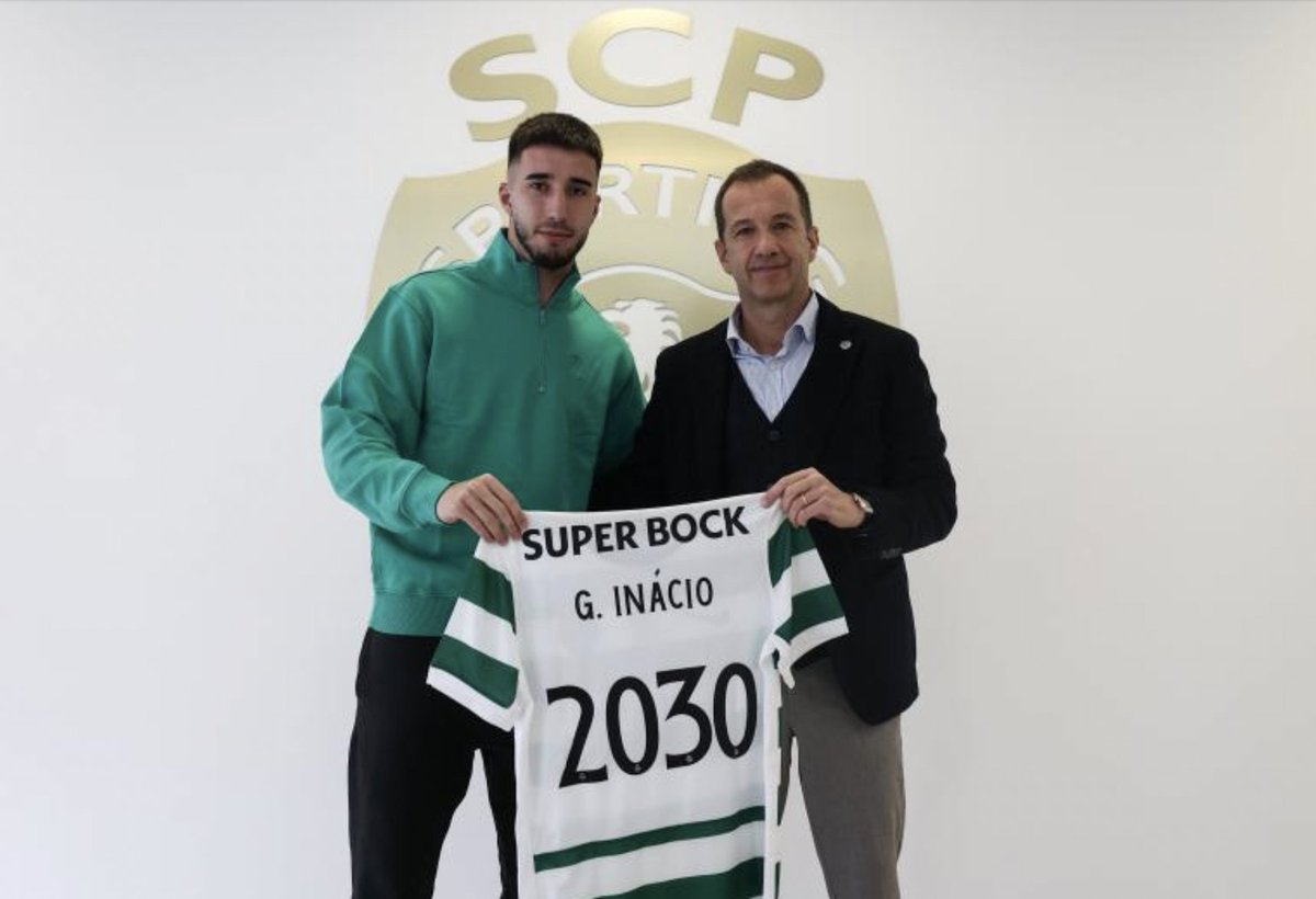 DeadlineDayLive's tweet photo. 📝 𝗗𝗘𝗔𝗟 𝗗𝗢𝗡𝗘: Gonçalo Inácio has extended his contract until 2030 with Sporting. 

The new deal contains a release clause of €60M.

(Source: @SportingCP) https://t.co/gEKoVT8Xzg