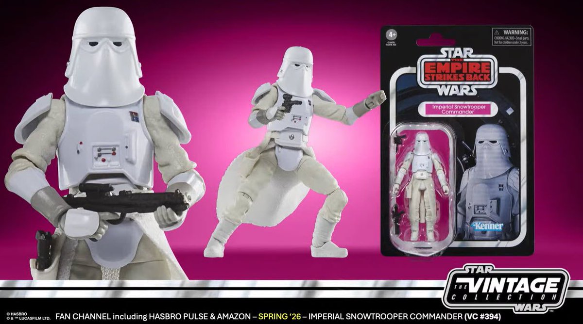 HoloNetNoticias's tweet photo. 🔰[COLECCIONABLES] Cuatro nuevas figuras para la colección TVC fueron anunciadas en el #Hasbro #Pulse Fanstream:
VC391 Poggle the Lesser
VC392 General Veers
VC393 Greedo
VC394 Snowtrooper Commander

Para preordenar el 12/12 @HasbroPulse y @amazon https://t.co/VFalX11kkB
