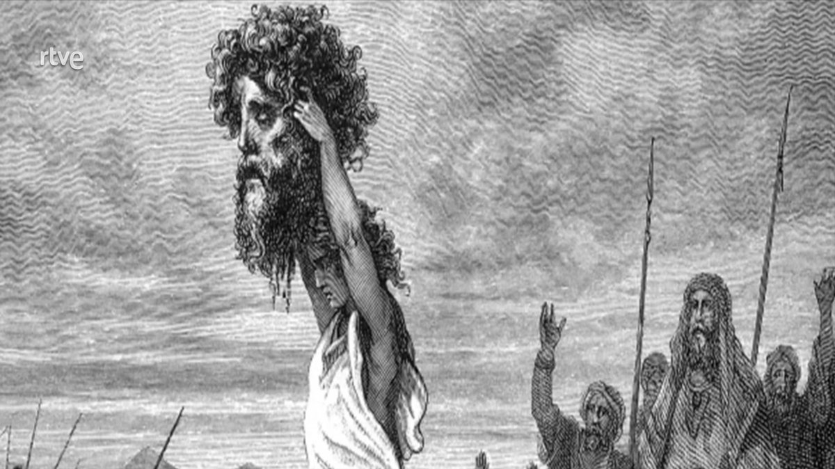 SaberyGanar_TVE's tweet photo. 👉 El grabado de 'David y Goliath' es una obra del artista grabador e ilustrador francés Gustave Doré. Dentro de sus múltiples trabajos, Doré también se encargó de ilustrar la Biblia, de la cual representó cientos de escenas.

#SaberyGanar https://t.co/b09GOWemTP