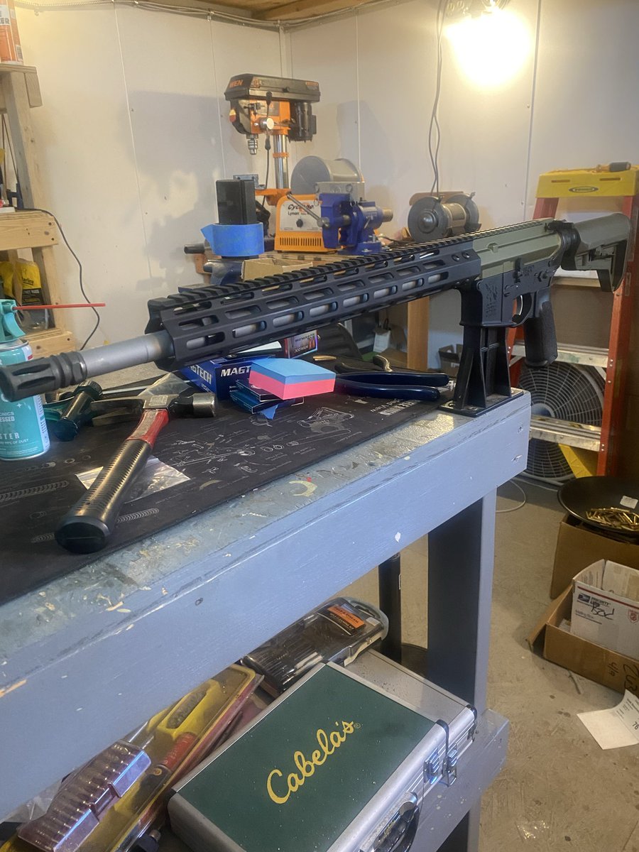 TacticalExpert1's tweet photo. Just got done building a 6.5 grendel. https://t.co/9h58uE5rgF