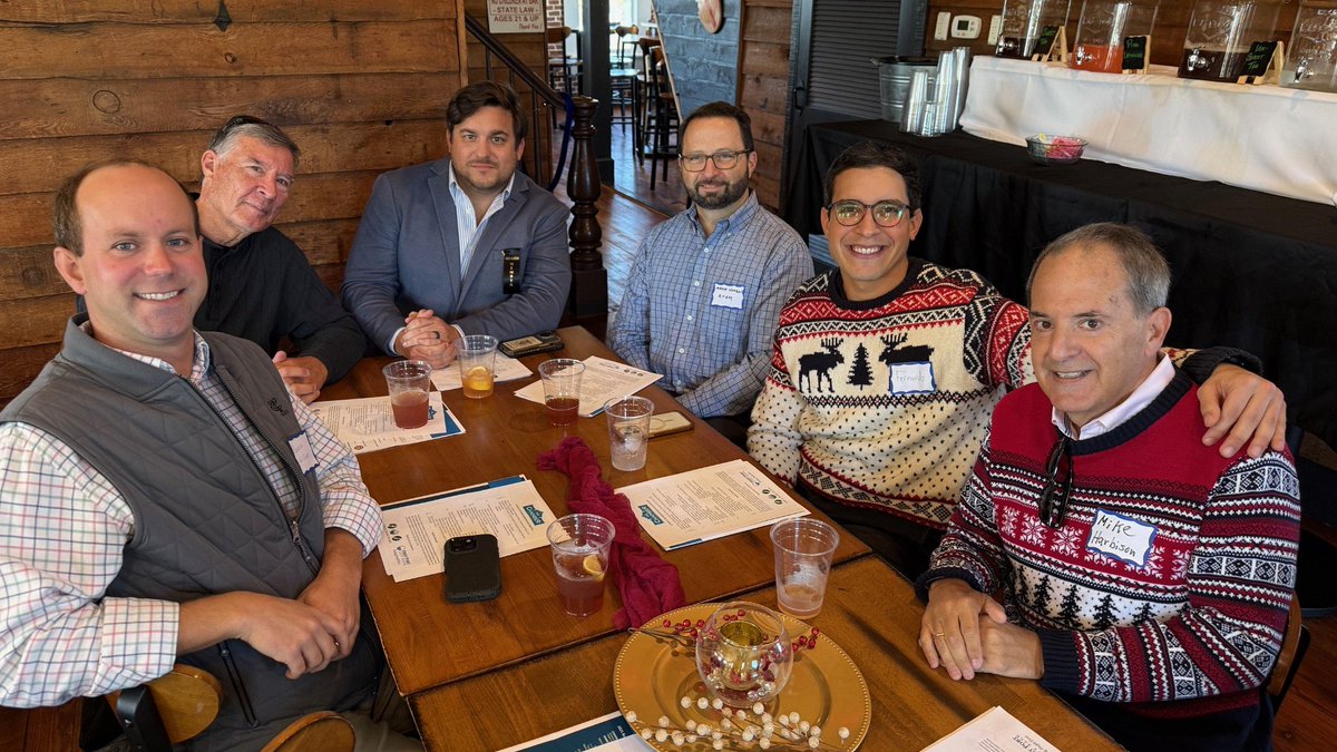 AmeliaIsland's tweet photo. This afternoon, we gathered at The Crab Trap for our Annual Membership Meeting, bringing together our Board of Directors, Ambassadors, and members to reflect on the Chamber’s achievements over the past year. Here’s to an extraordinary 2025 and to an even more exciting 2026 ahead! https://t.co/b6ngoSo6H8