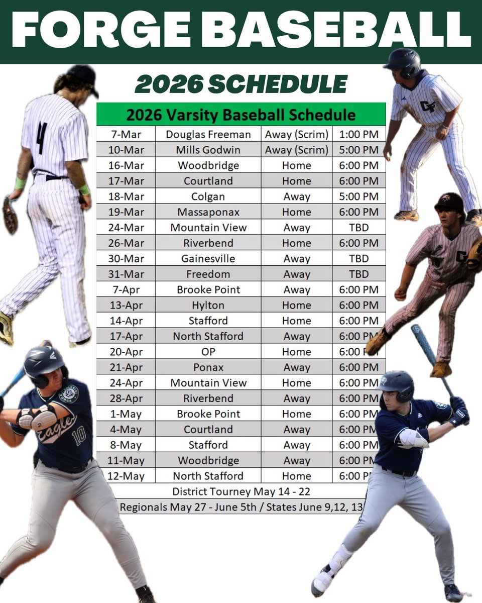 Forge Baseball tweet media