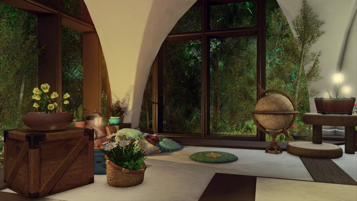 Everglen [L]

Collab design with <a href="/ArtsArt6/">Art's Art 💤</a> ! 😇
I took care of the layout/structures/ceiling, he did all the furnishing/clutter/the forest all around 🌳

Video tour/more pics/links in comments !

#NokoHousing #FF14Housing #FF14ハウジング #FF14 #hgxiv #FFXIV #HousingEden