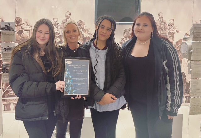 JohnSpenceCHS's tweet photo. Lana, Leon &amp; Isabella attended the @YWFA_NE Young Women’s Film Academy Awards at @tynesidecinema . The school won Best Social Action Response! Lana’s Year 8 script &amp; performance were specially praised. @peletrust #FitForLife https://t.co/GmpJYnn5xG