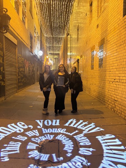 JohnSpenceCHS's tweet photo. Lana, Leon &amp; Isabella attended the @YWFA_NE Young Women’s Film Academy Awards at @tynesidecinema . The school won Best Social Action Response! Lana’s Year 8 script &amp; performance were specially praised. @peletrust #FitForLife https://t.co/GmpJYnn5xG