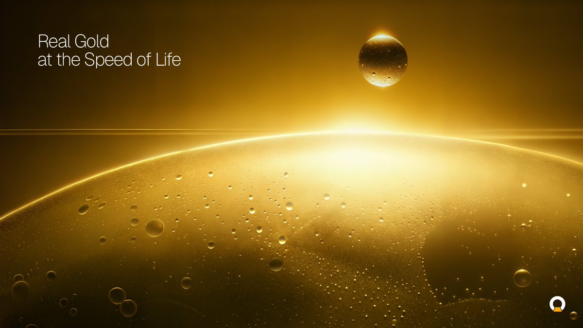 StandardGoldHQ's tweet photo. Gold has been the world’s “universal language” of value for ages.

The issue is that it’s been locked behind glass or buried deep in vaults.

We’re here to see what happens when it finally moves at the speed of real life. https://t.co/MCgbbCAIh9